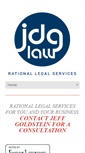 Mobile Screenshot of jdg-law.com